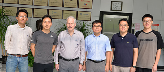 Prof. Daniel Rosenfeld Visited and Made an Academic Report