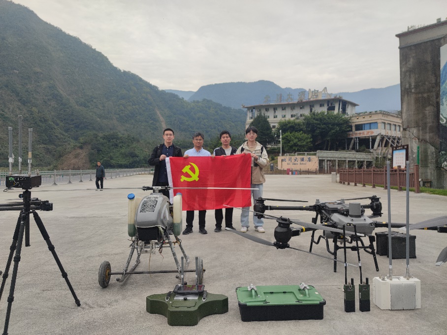 重温历史，展望未来——空天院十室赴北川老县城考察学习