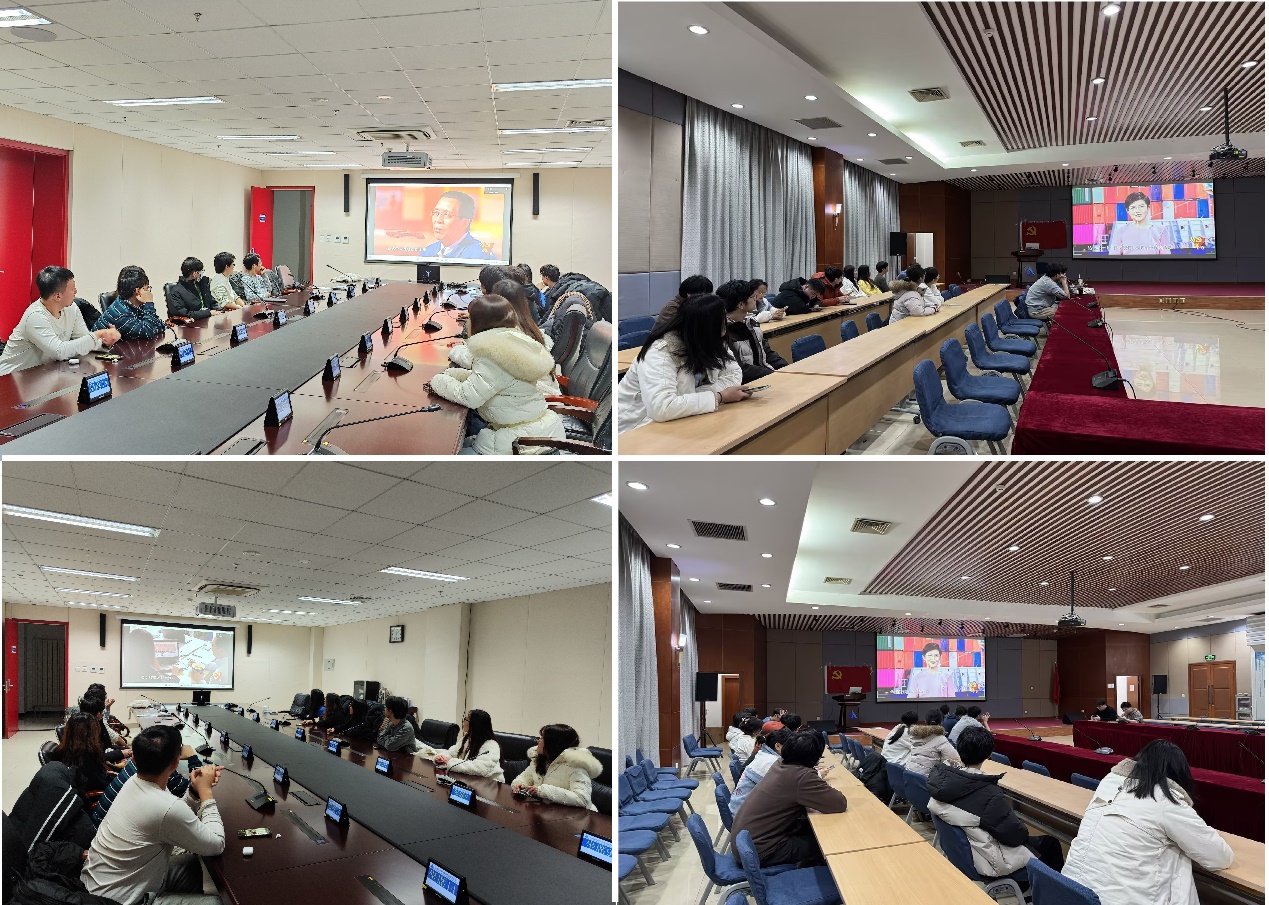 二室学生党支部组织《榜样9》集体学习活动